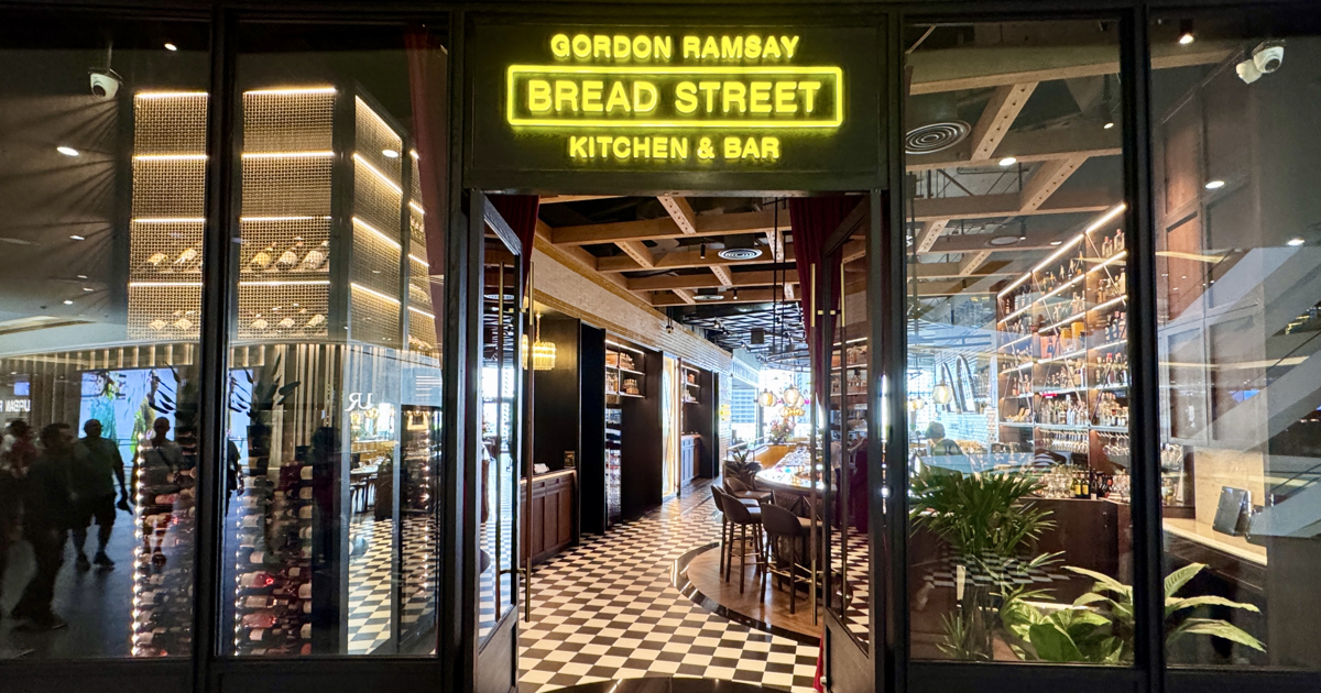 มื้อพิเศษเชฟระดับโลกที่ Gordon Ramsay Bread Street Kitchen & Bar